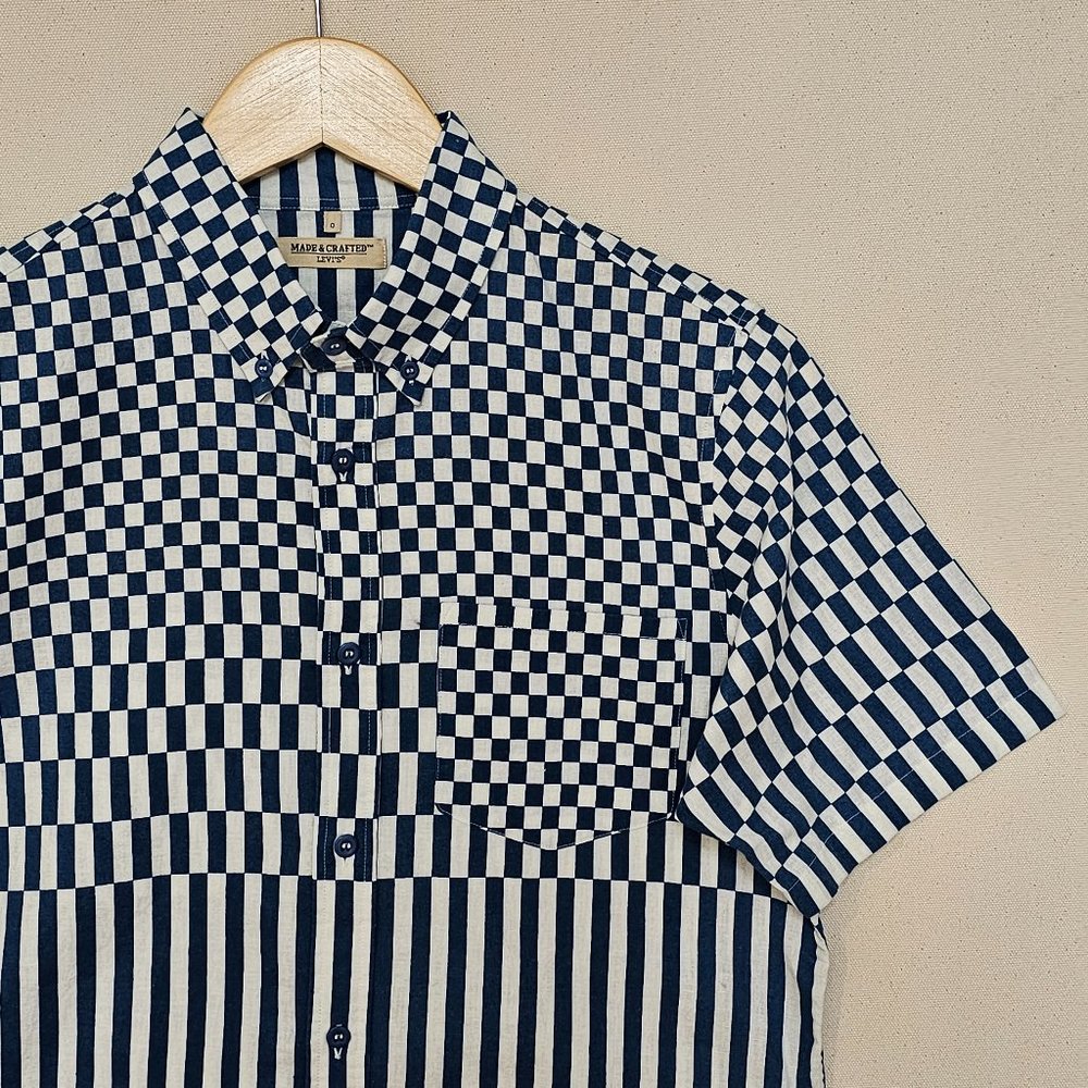 Levi's Made & Crafted Short Sleeve Button Down 0 XS